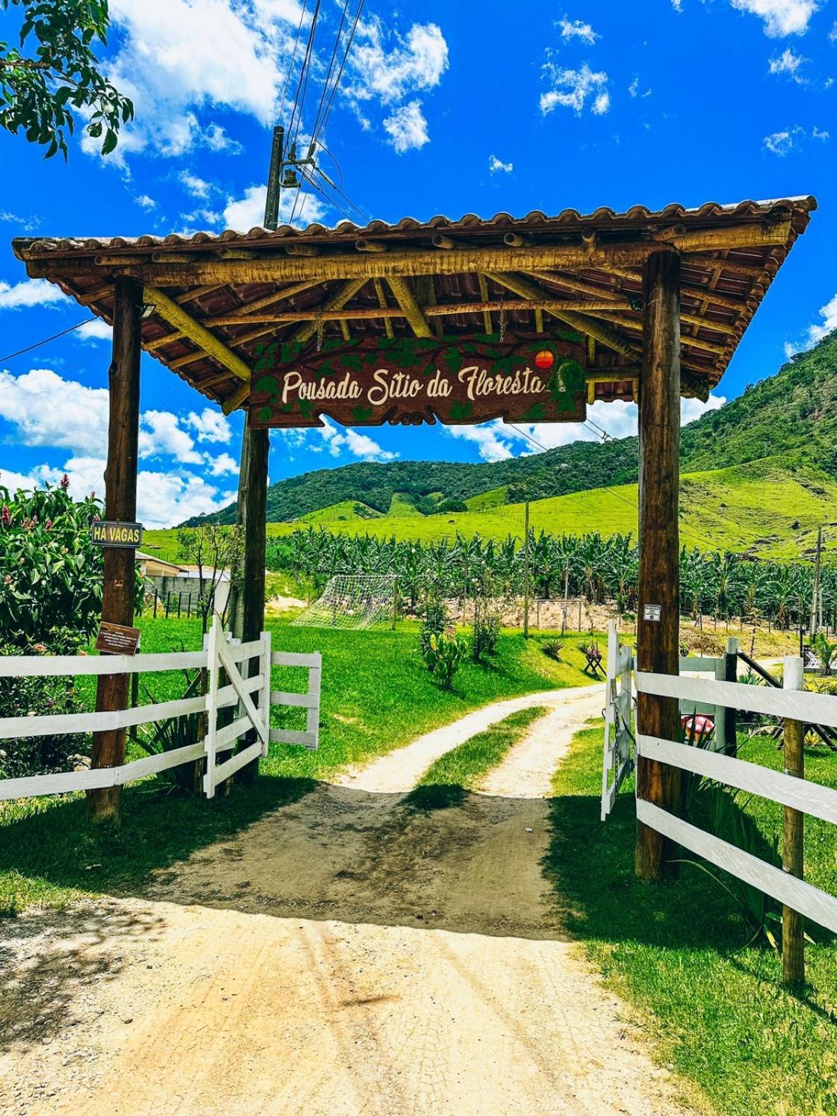 Pousada Sitio Da Floresta Sana Exterior foto