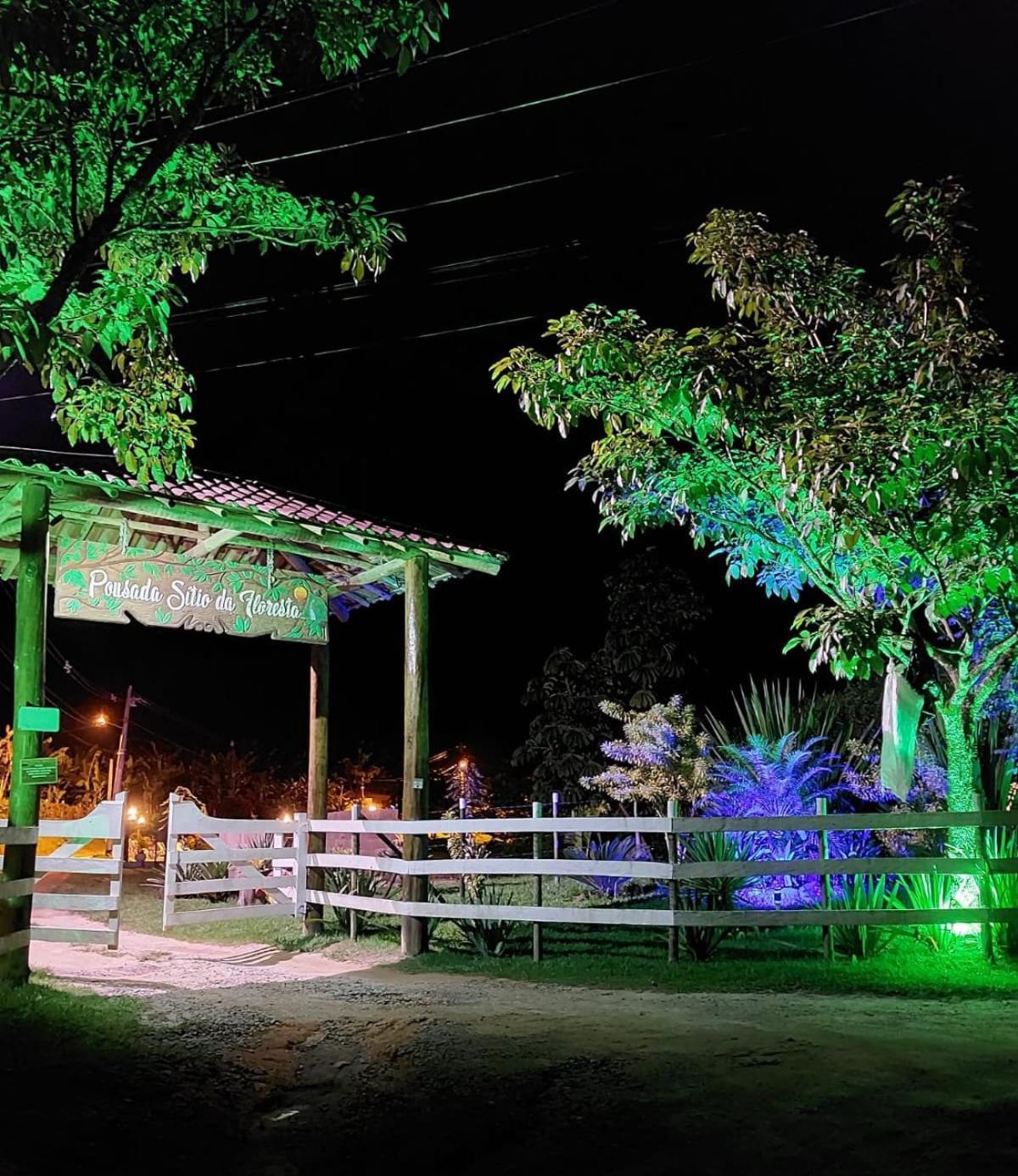 Pousada Sitio Da Floresta Sana Exterior foto